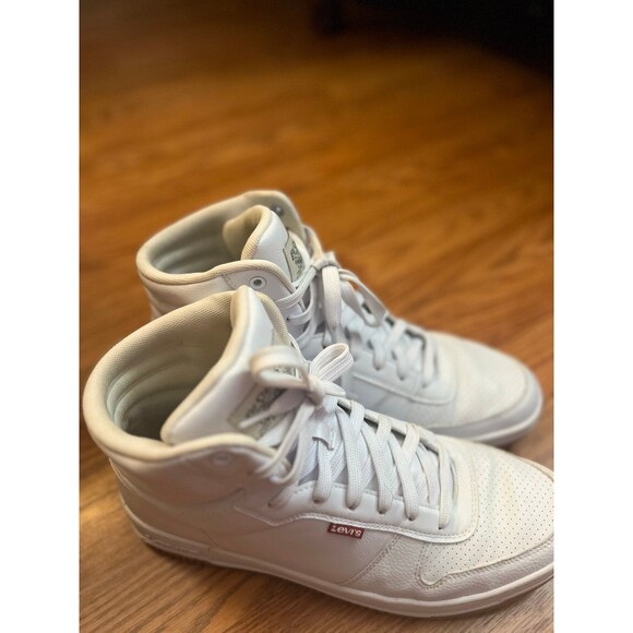 Levi's Drive Hi High Top Sneakers | Men's US 10.5 Women's US 12 | NWOB* - Picture 5 of 8